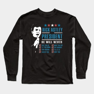 for President Long Sleeve T-Shirt